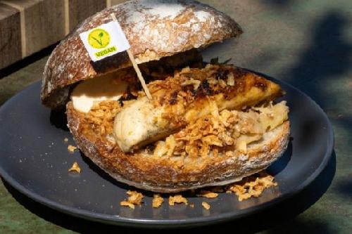 Saucisse au cidre de Thurgovie dans un petit pain