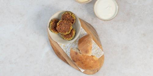 vegane Falafel aus der Pfanne